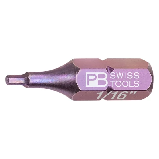 PB Swiss Tools Precision Bits PB C6.213Z-1/16